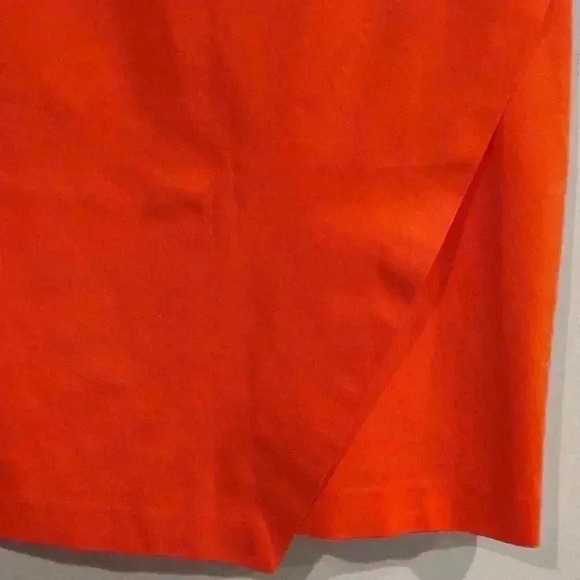 Banana Republic tangerine mini skirt size‎ 8 - Picture 2 of 4